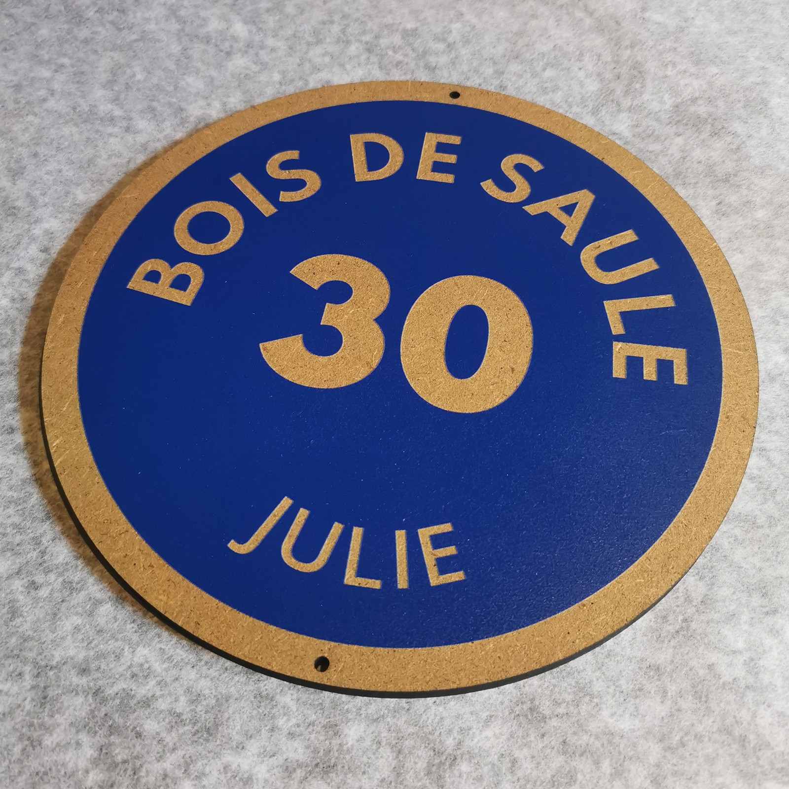 Panneau de piste de ski personnalisé