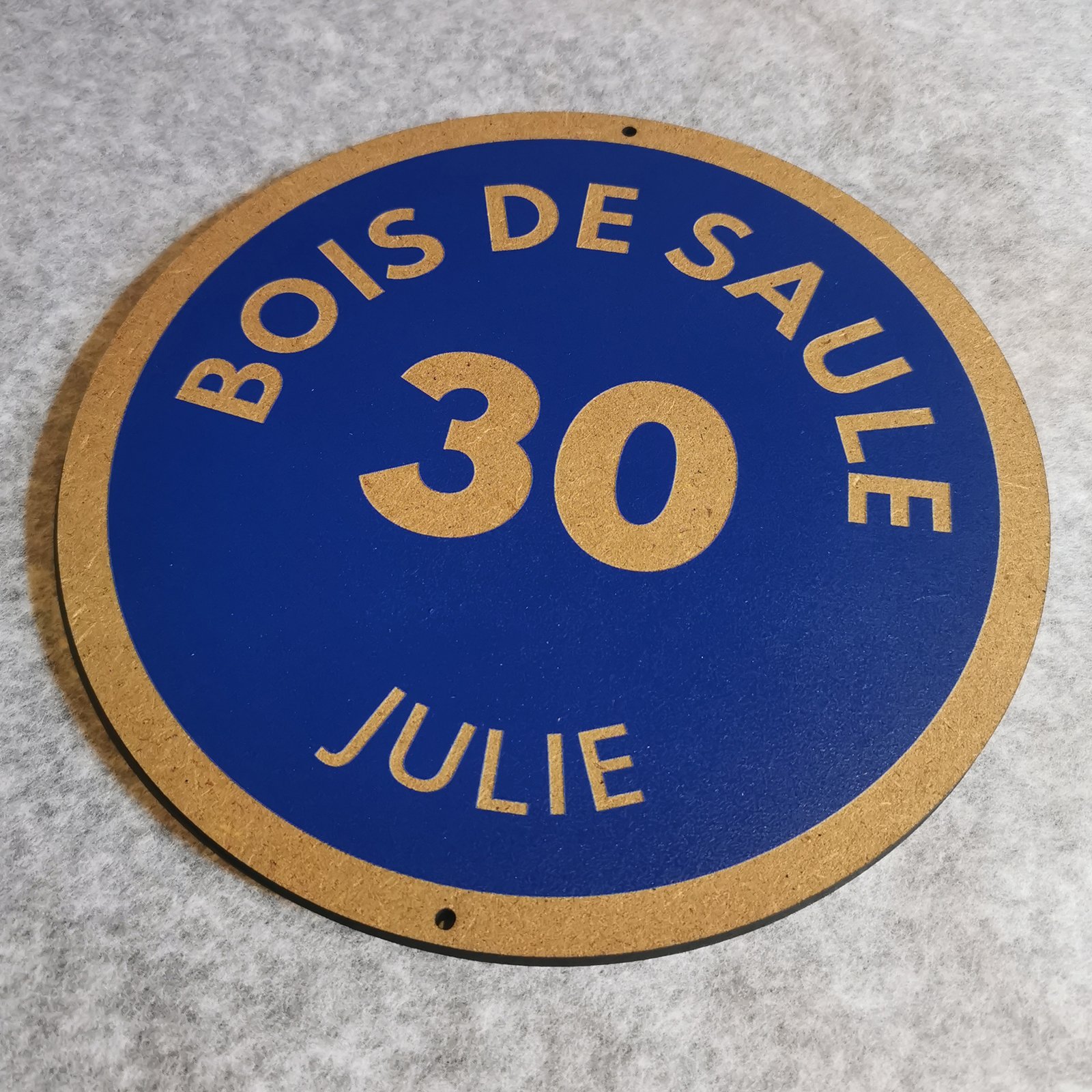 Panneau de piste de ski personnalisé