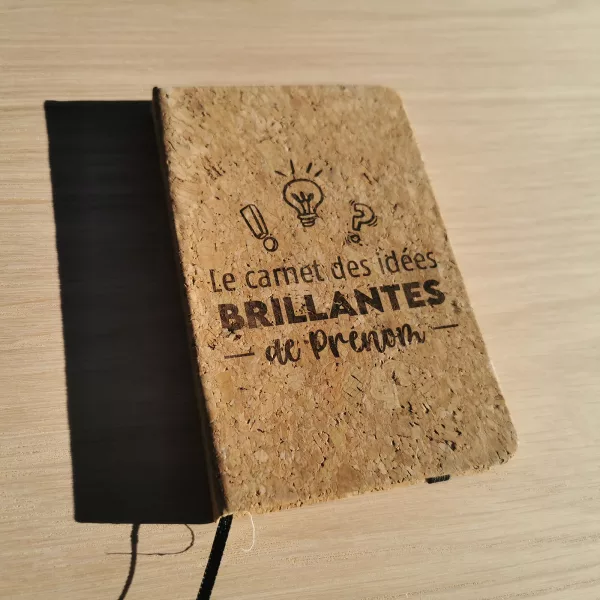 Carnet à notes et dessins personnalisé