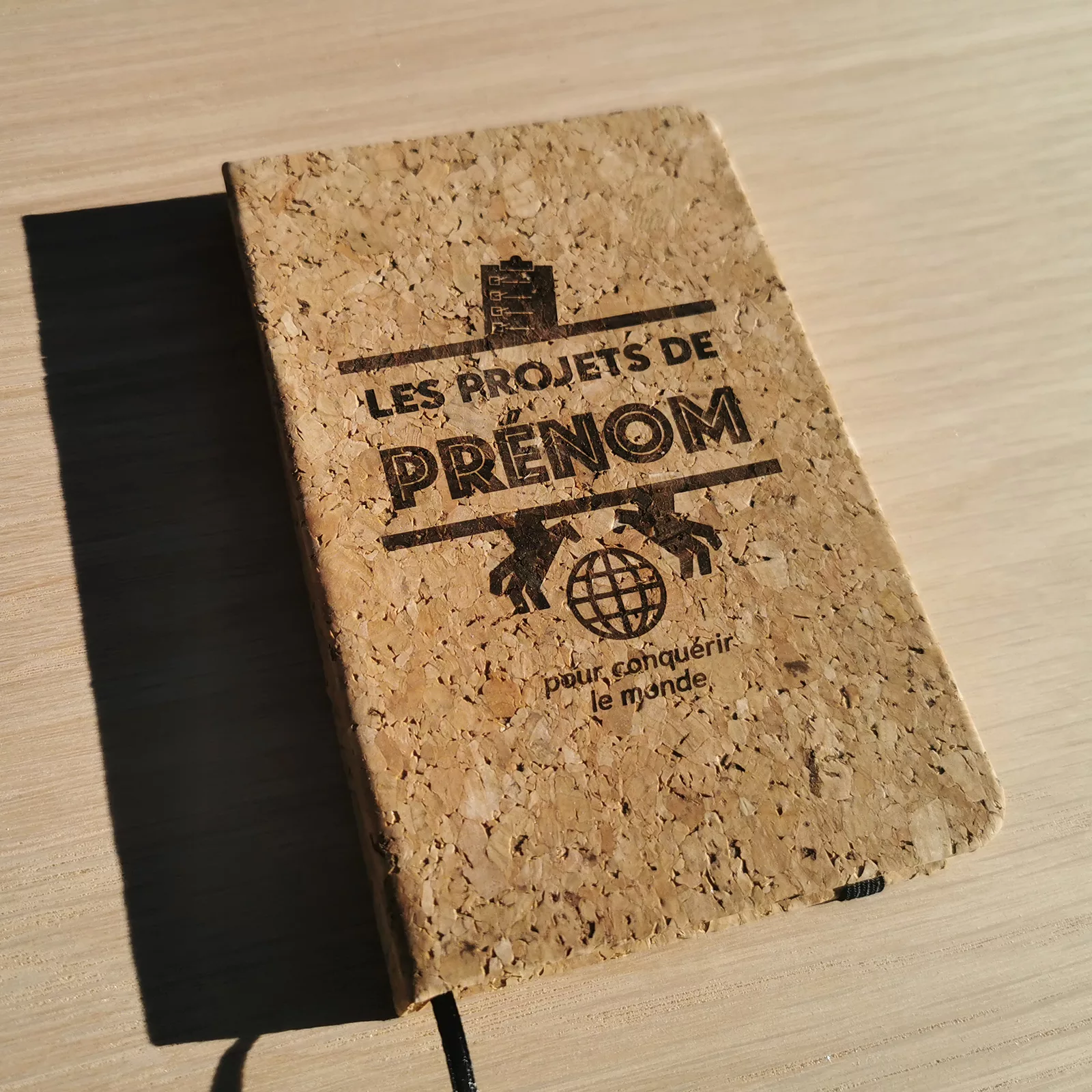 Carnet à notes et dessins personnalisé