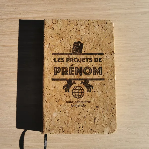 Carnet à notes et dessins personnalisé