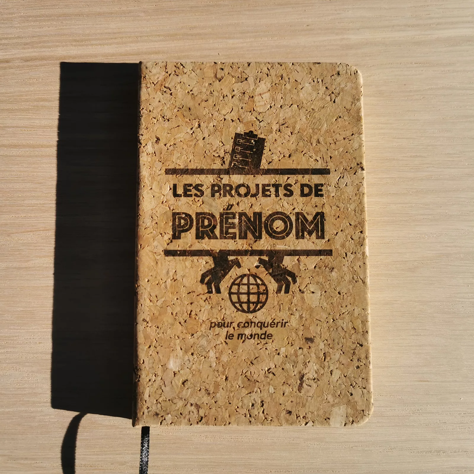 Carnet à notes et dessins personnalisé