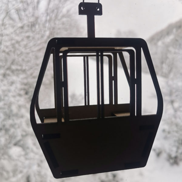 Kit télécabine en bois