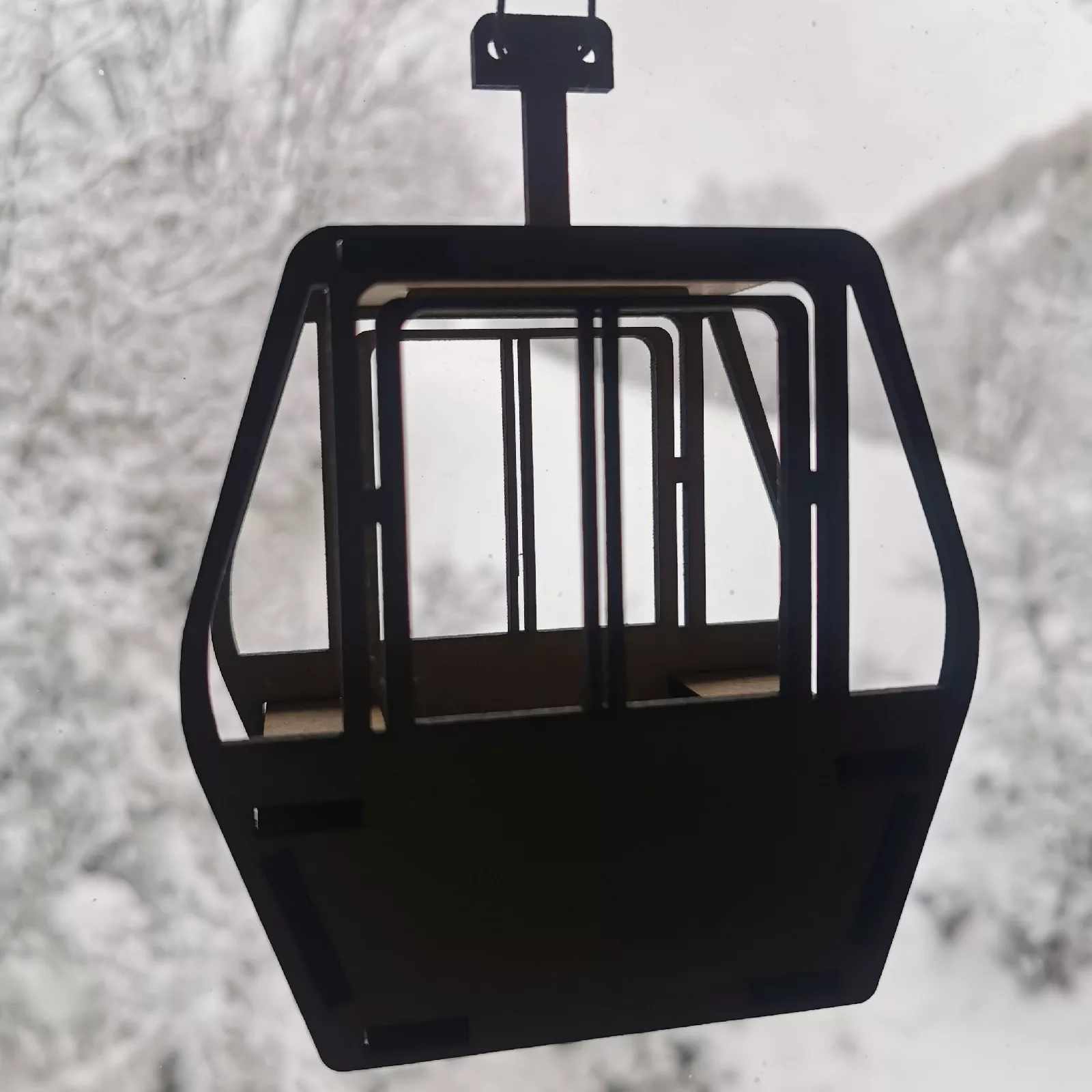 Kit télécabine en bois