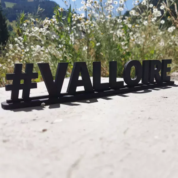 Hashtag en bois