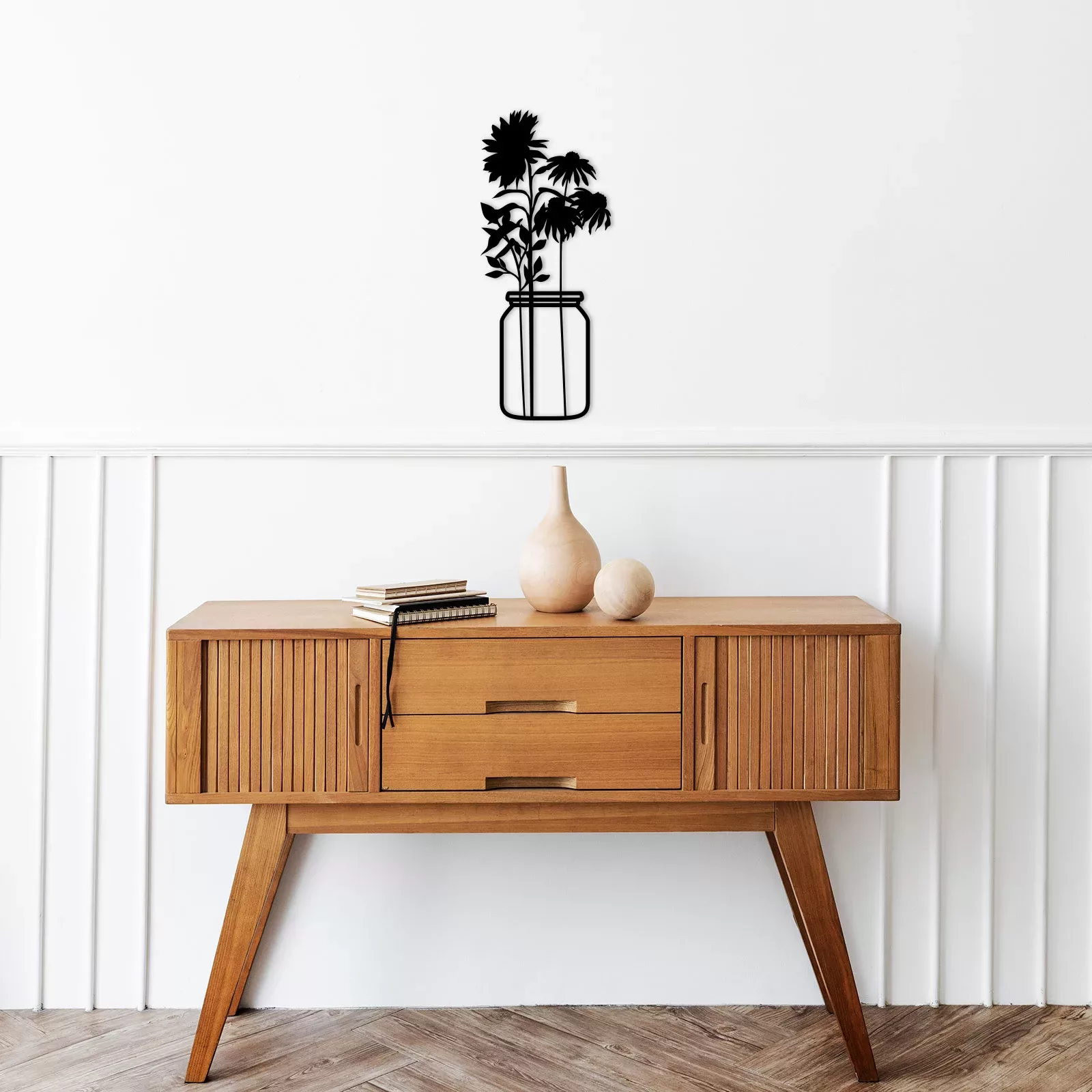 Fleurs en bois évidé - modèle "Bouquet de la Brive"