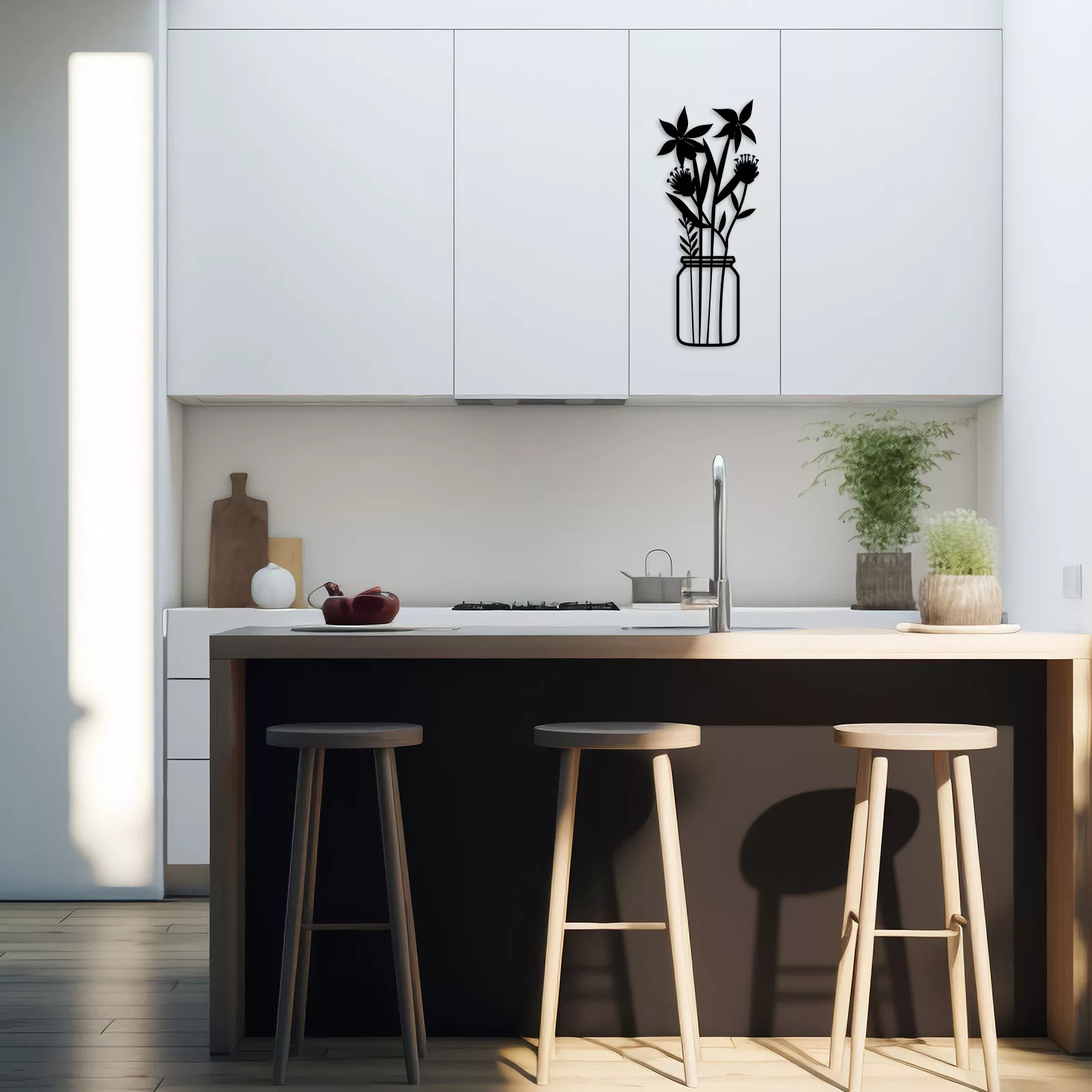 Fleurs en bois évidé - modèle "Bouquet de la Setaz"