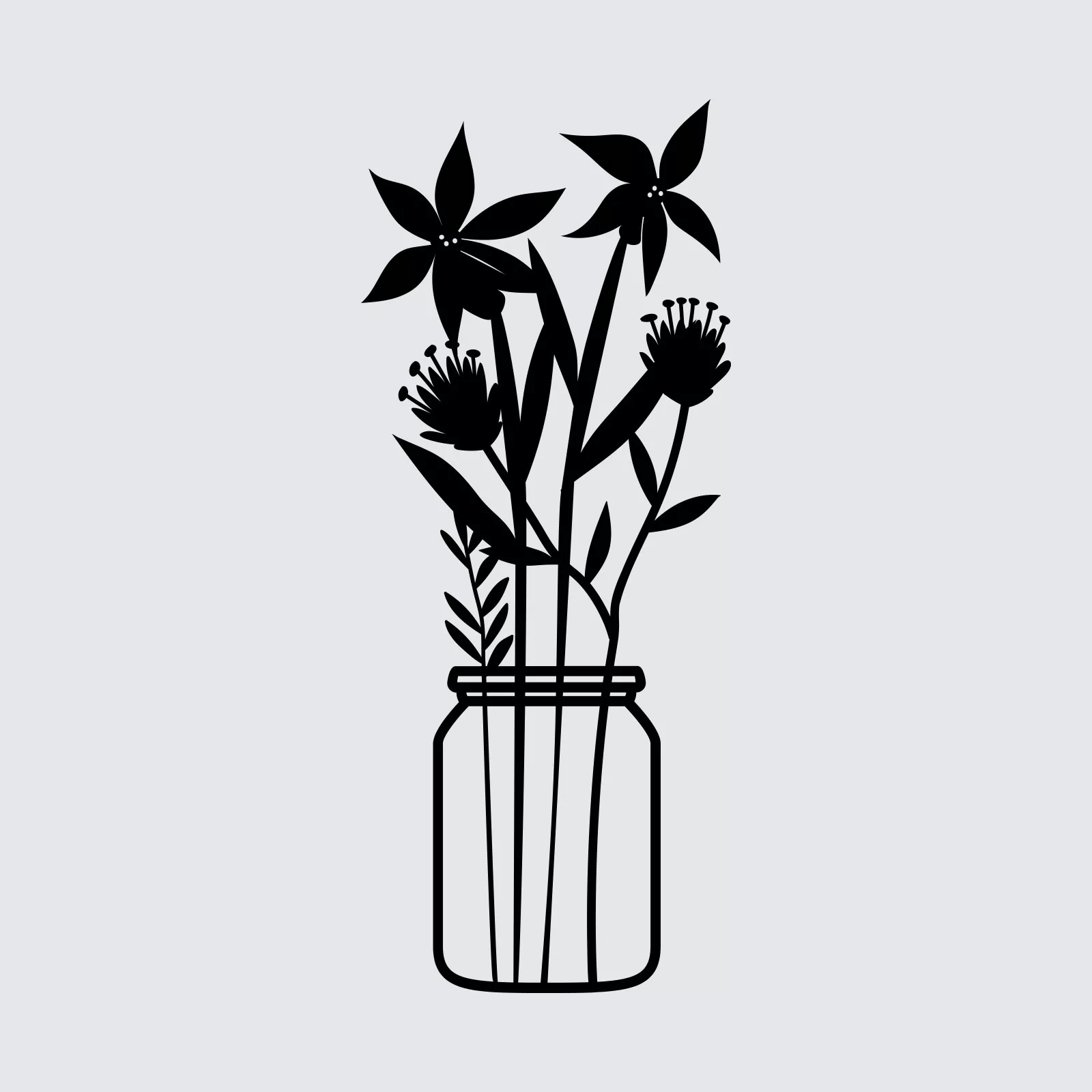 Fleurs en bois évidé - modèle "Bouquet de la Setaz"