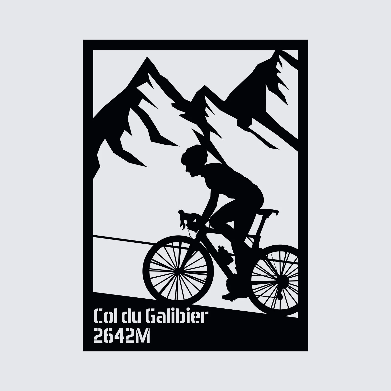 Tableau évidé en bois