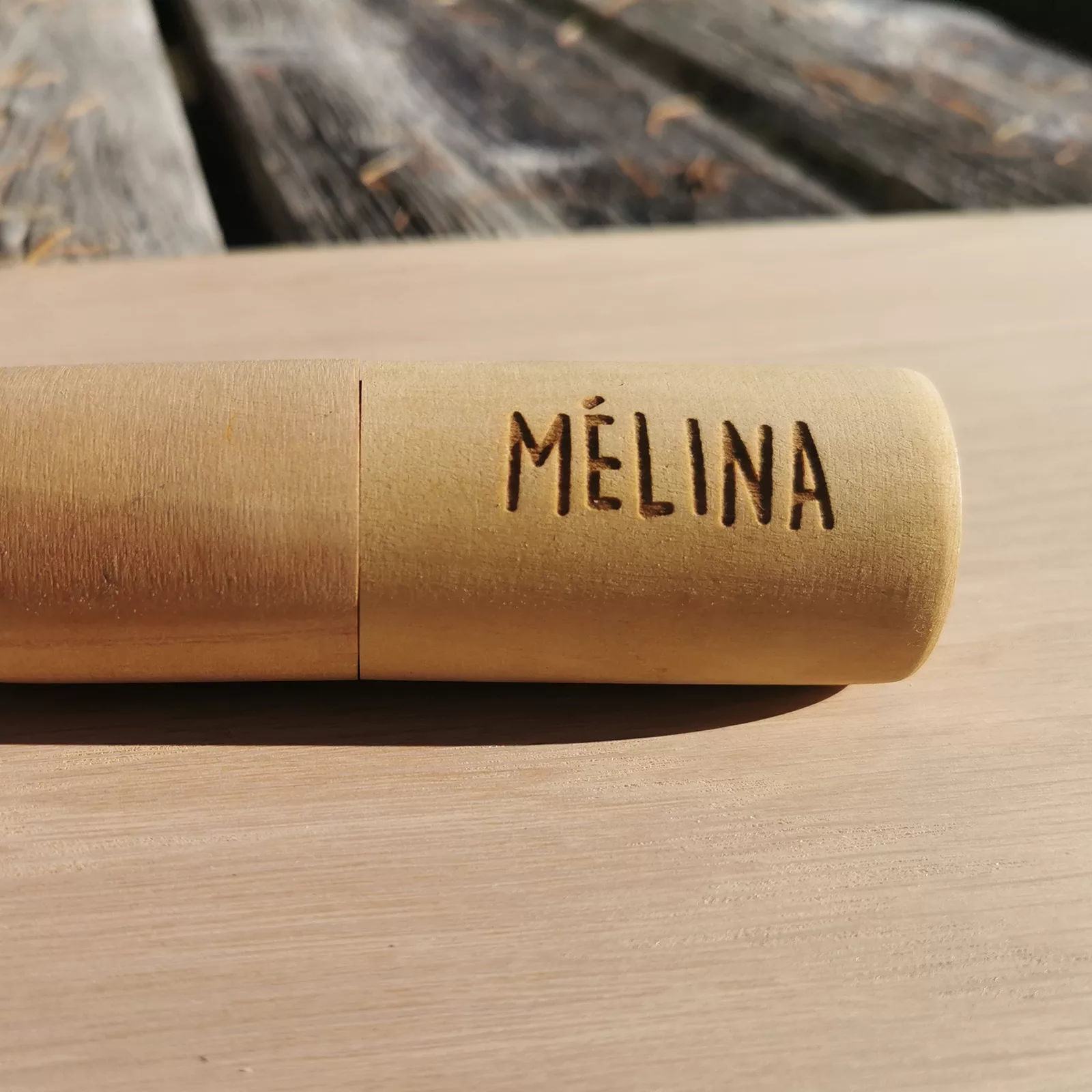 Boîte à crayons personnalisée